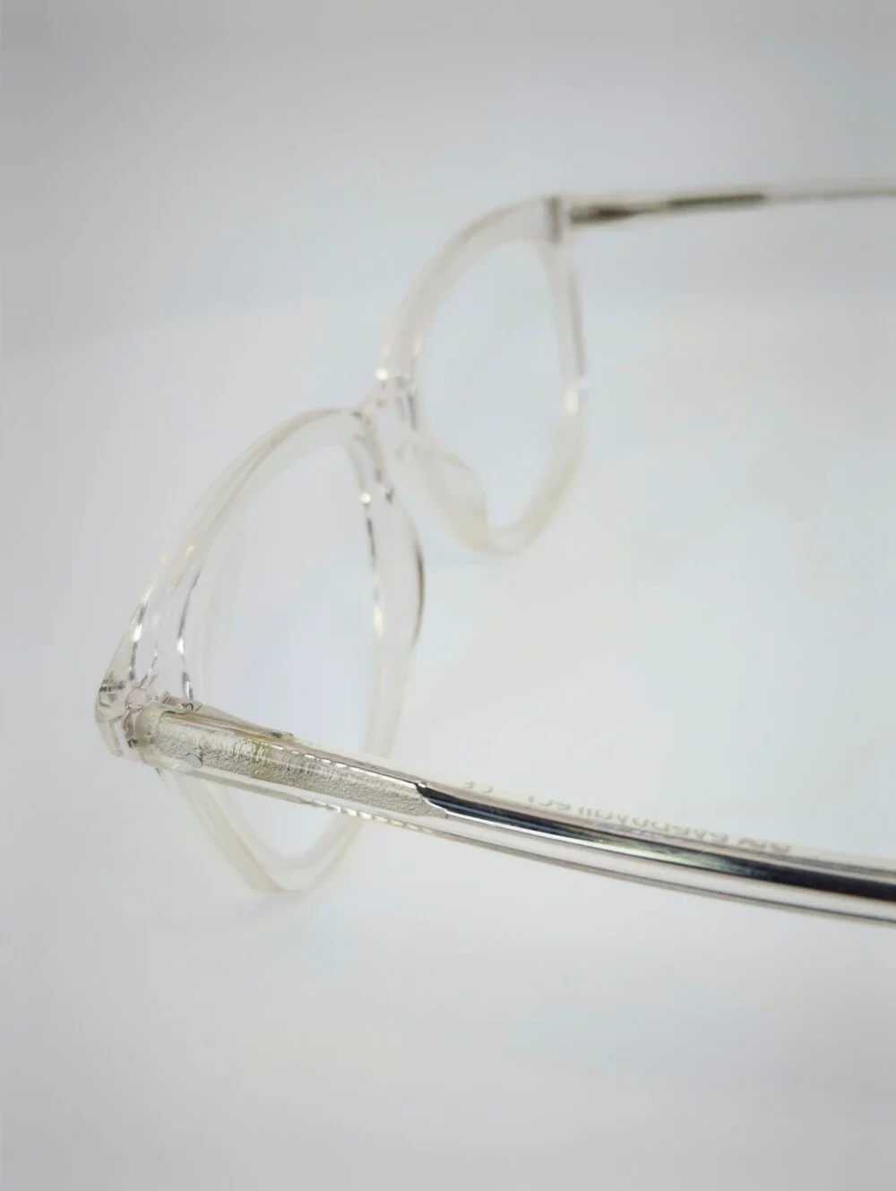 Escape. Transparent Clear Women's Eyewear Frames - Minimal Designer Style